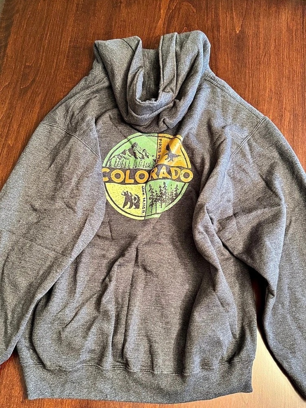 Port & Company Core Fleece Full-Zip Hooded Sweatshirt Gray Medium